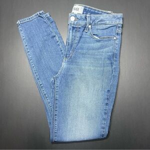 PAIGE Hoxton Ankle Skinny Jeans Light Wash High Rise Size 28